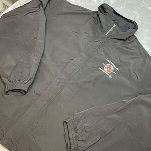 Cinemark 25th Anniversary Employee Jacket Windbreaker Mens XXL‎ Black North End